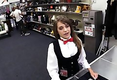 Card dealer gets pounded by horny pawn man for 600 dollars