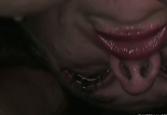 Felony is being locked in metal cage like fucking pitiful dog in BDSM sex video by Infernal Restraints